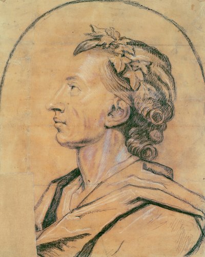 Portrait of Alexander Pope by Godfrey Kneller
